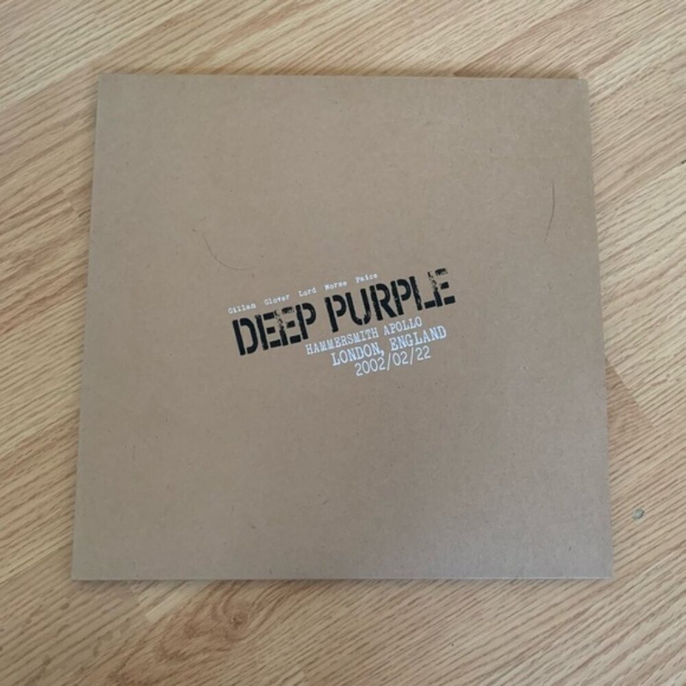 Deep Purple Live in London 2002 Album Vinyl Numbered, Limited Edition